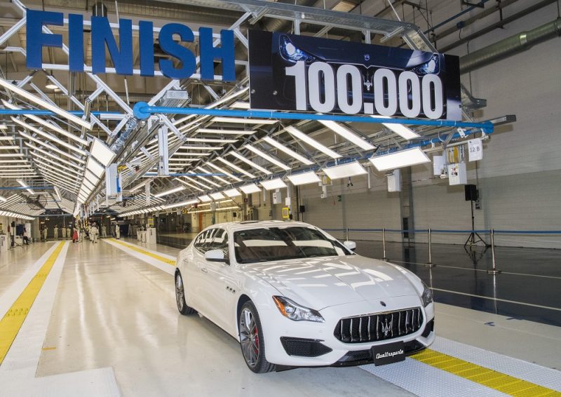 Maserati 100,000th Model
